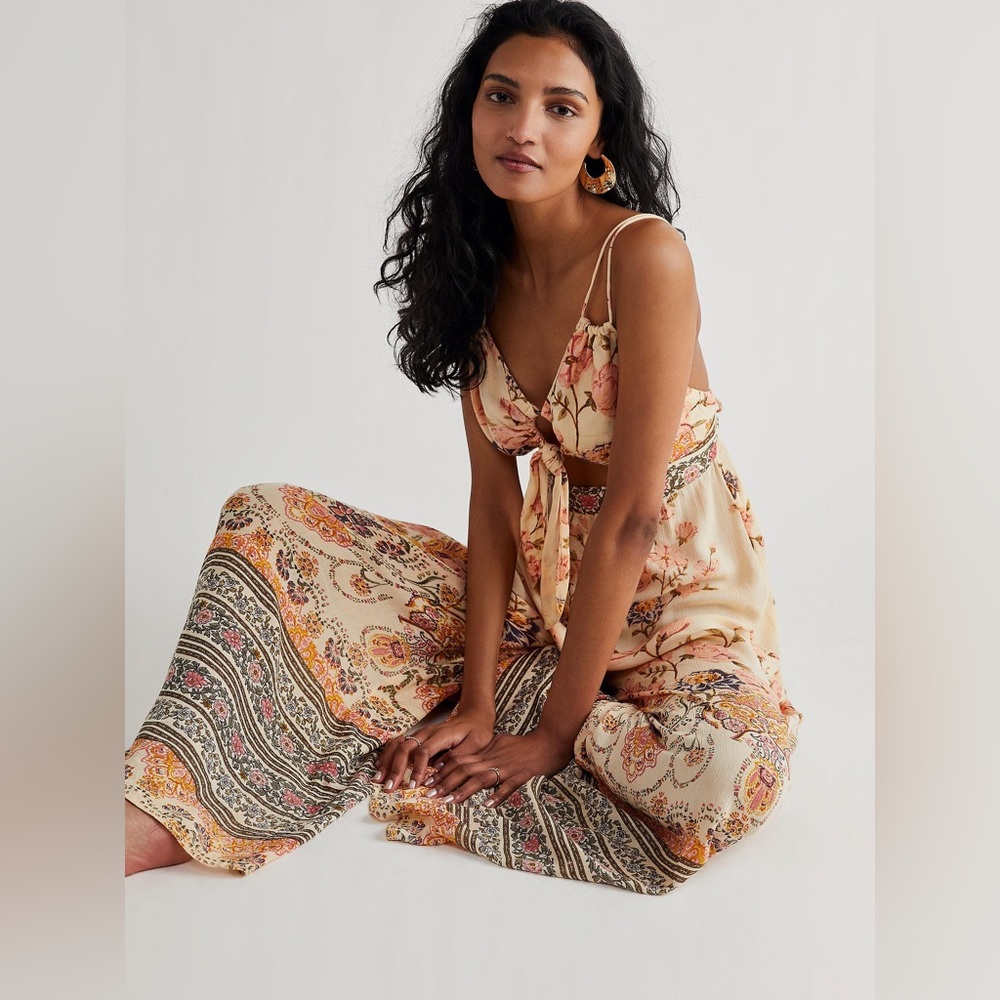 🔥SOLD OUT 🔥 NWT Free People Sundown Jumpsuit